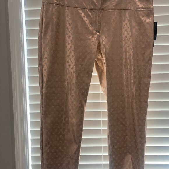 Alfani Ankle Tummy Control Rose Shimmer 16 - Picture 5 of 13